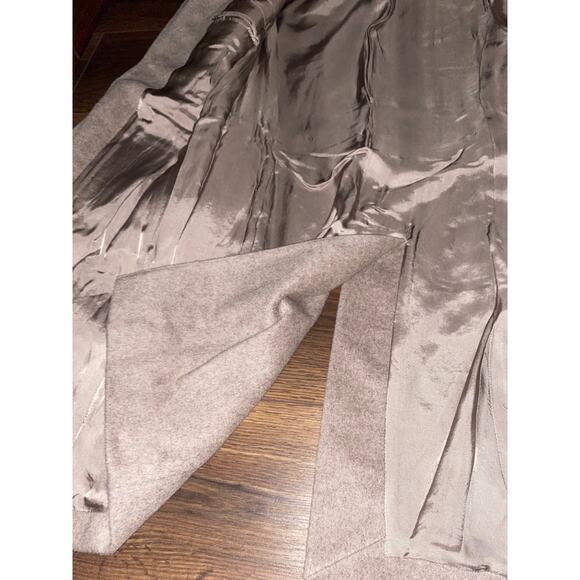 EUC Joseph Wool Cashmere Coat XS 0/2 Longline Tailored Minimalist Gray Jacket - Picture 8 of 14